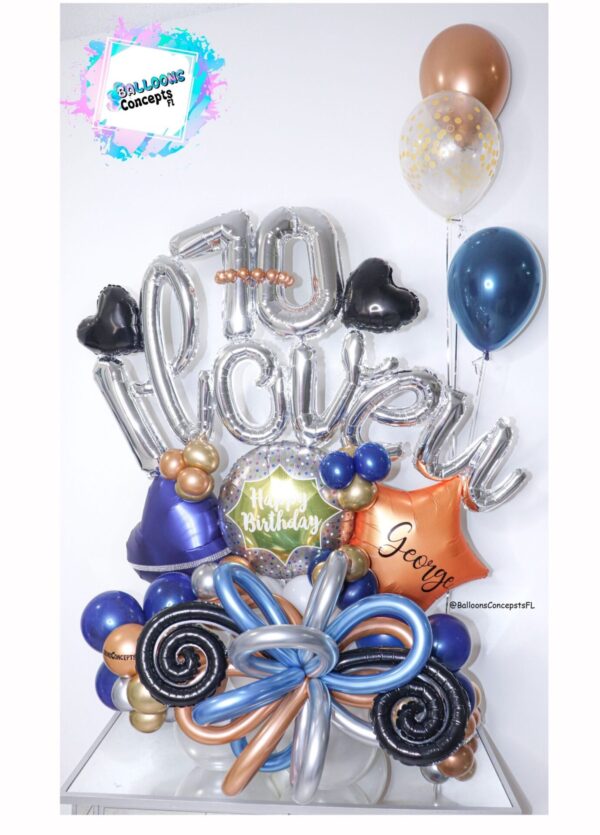 The Luxe Loft Birthday Bouquet - Image 2